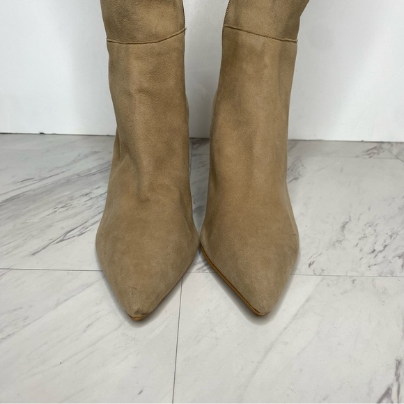 New! Vince Camuto Tressara Tan Suede Tall Boot 9M - Picture 13 of 16